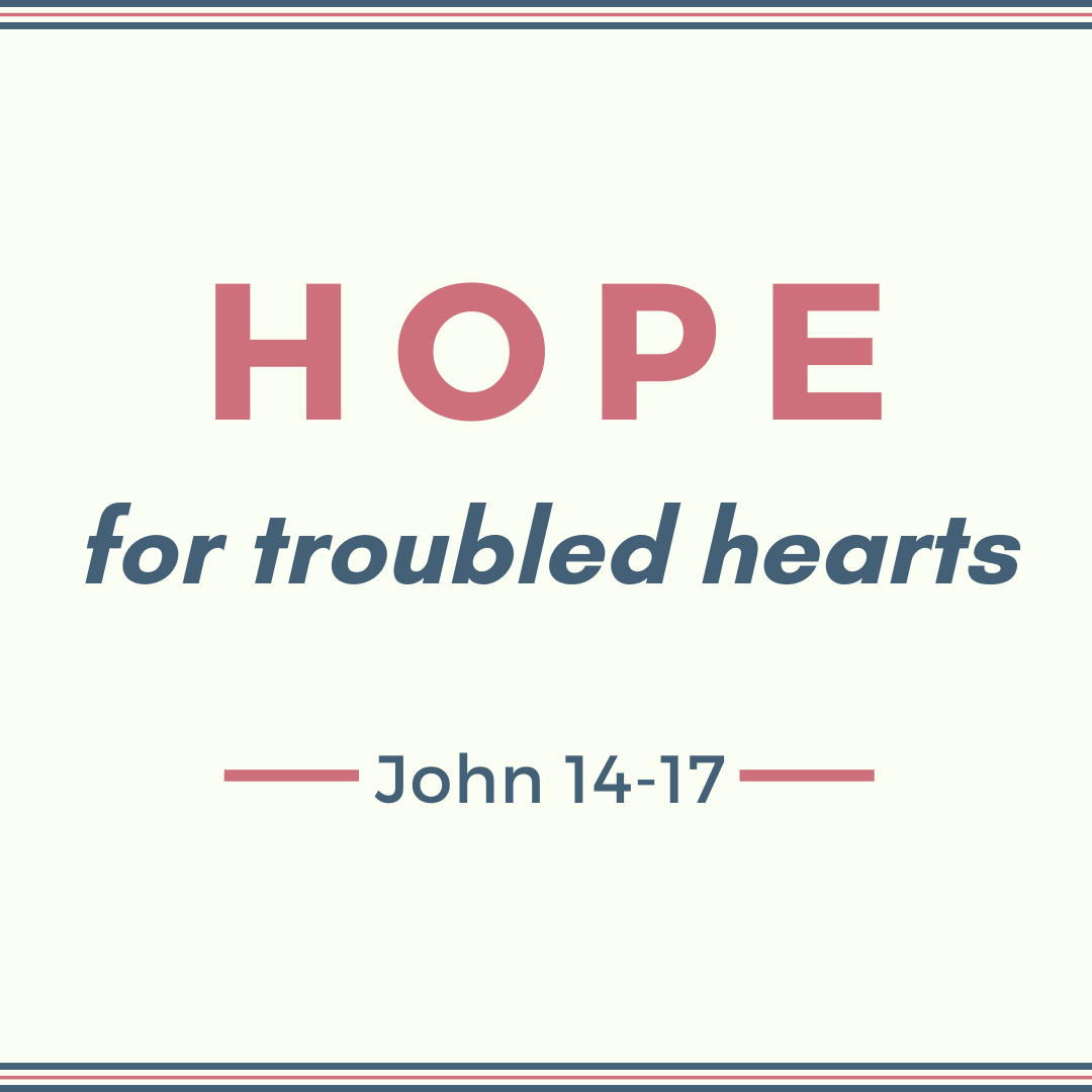 Hope for Troubled Hearts - John 14:27-31